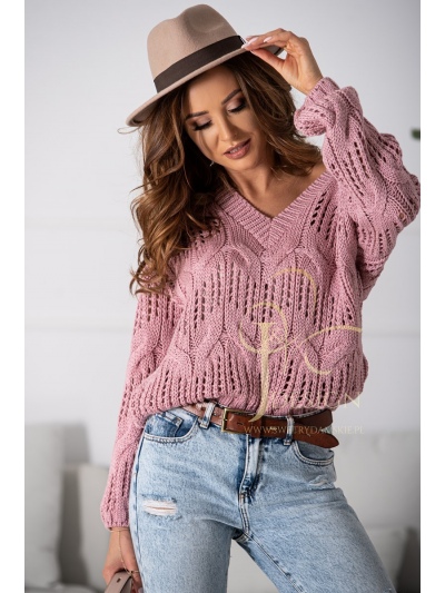 SWETER KRÓTKI OVERSIZE TINA